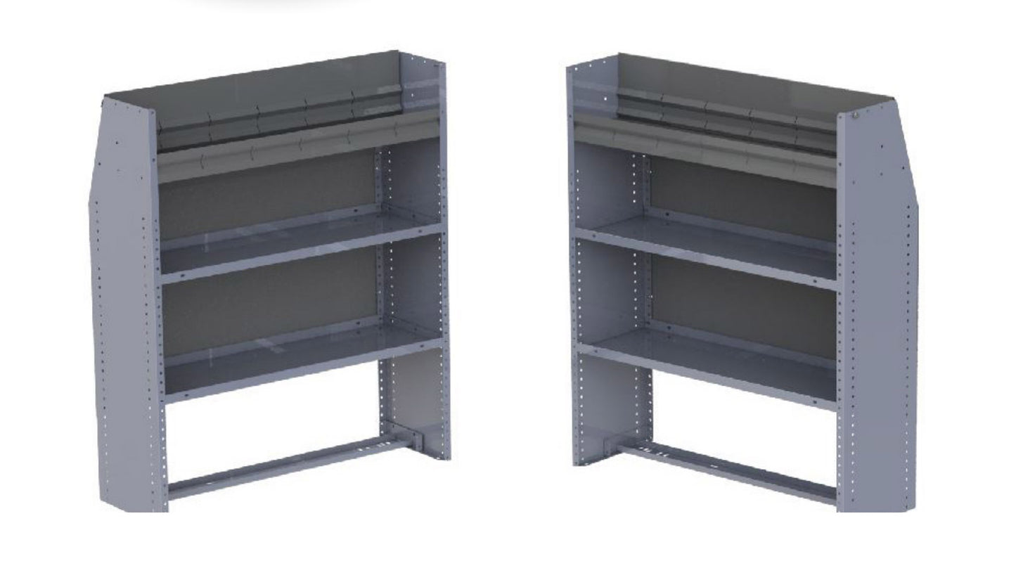 Masterack Base Shelving Package for Ford Transit Connect & RAM ProMaster City