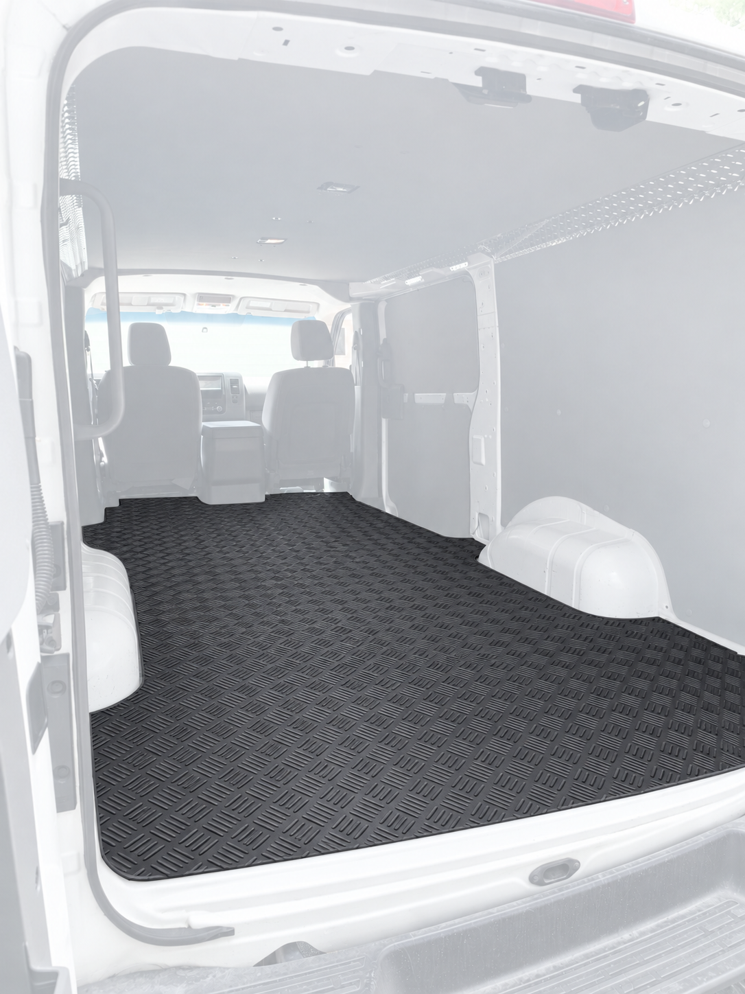 Upfit Select VanMat Cargo Van Rubber Mat - Nissan NV