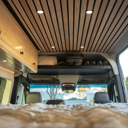 Vanspeed Headliner Shelf - Overhead Cab Storage for Mercedes Sprinter 144/170 (2008+) - VNSPD-026