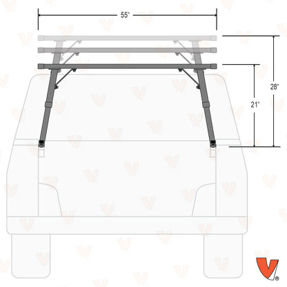 Vantech P-Series Ladder Rack for RAMBOX