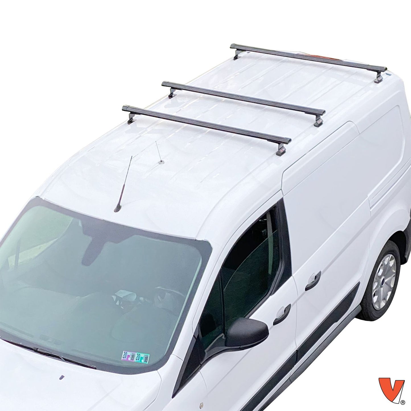 Vantech J Series 3-Bar Ladder Roof Rack for Ford Transit Connect (2014-2023)