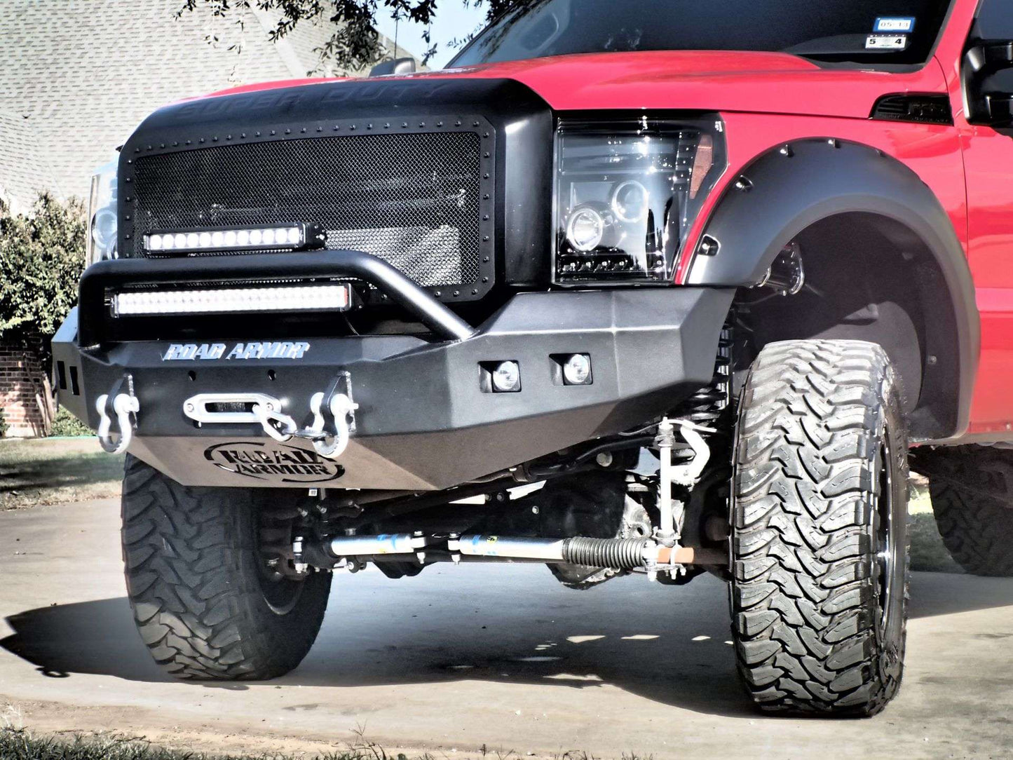 Road Armor Stealth Front Winch Bumper Pre-Runner Guard 2011-2016 Ford F-250 F-350 - 611R4B