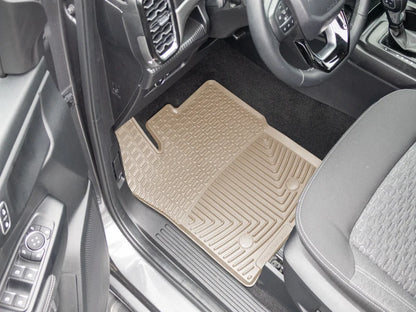 WeatherTech All Weather Floor Mats for Ford Ranger (2024-2025) - Front