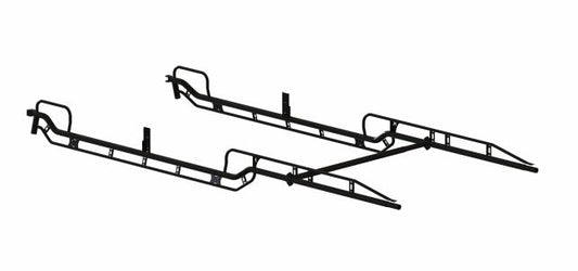 Holman The Pro Rack Side Channel Kit - Forklift Loadable - 9-ft Body, Extended Cab/11-ft Body, Single Cab