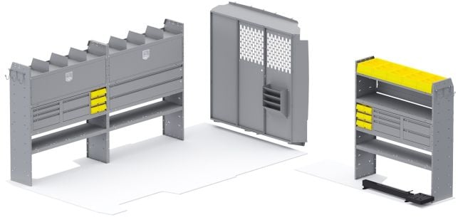 Holman Plumbing Van Package - RAM ProMaster High Roof 159-in WB - 55PML