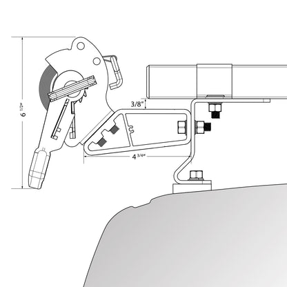 Vantech Self-Contained Ratchet Tie-Down for M Series System