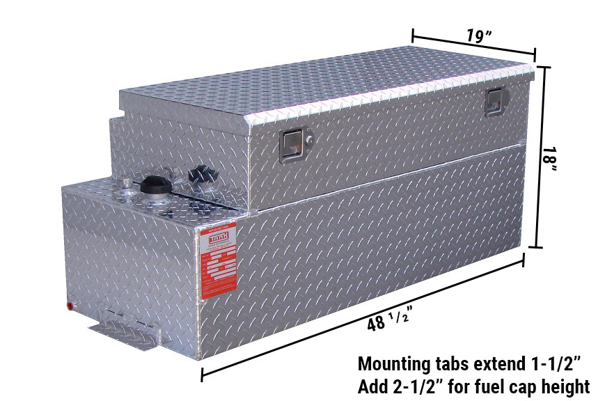 ATI 30 Gallon Auxiliary Tank/Toolbox Combo