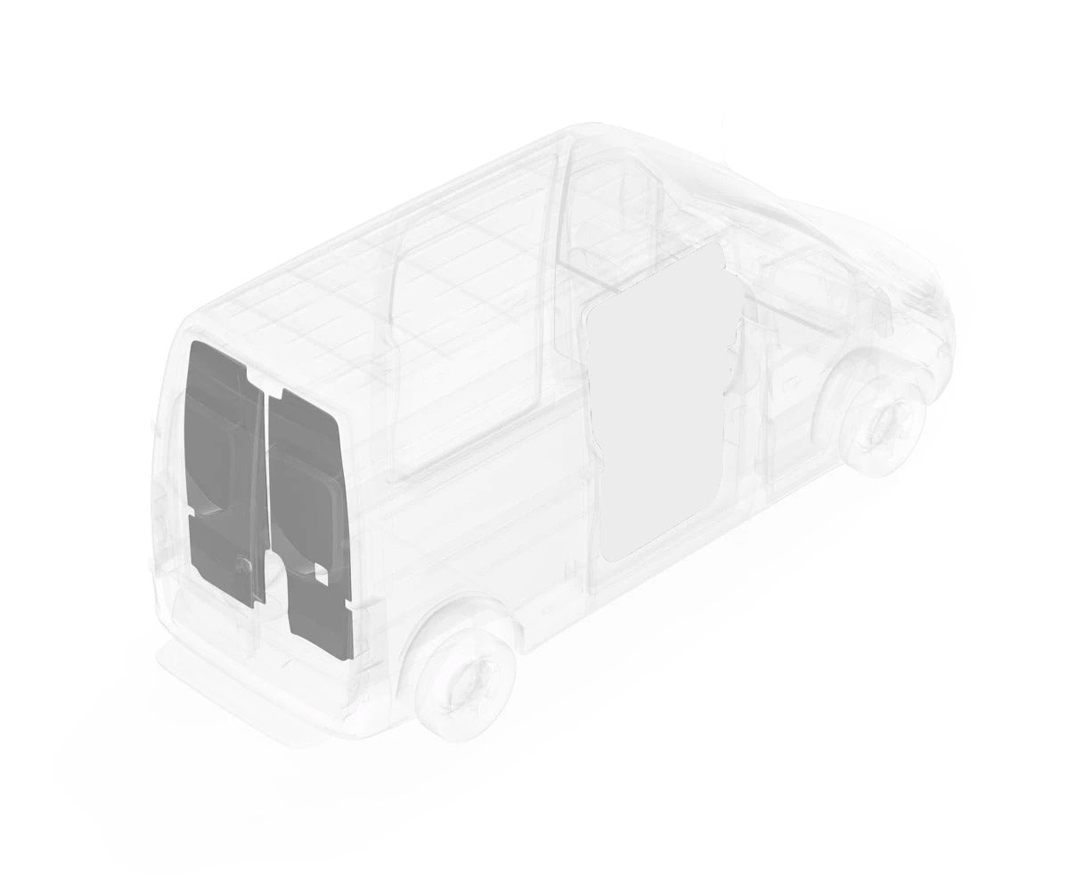 DuraTherm Rear Door Liner Kit for Mercedes Sprinter Crew Vans