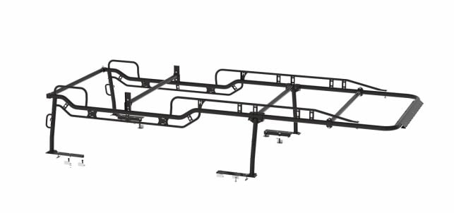 Holman The Pro Rack for Pickup Trucks - Tall Crew Cab - 6.5-ft Bed - Forklift Loadable - 2SSF6C
