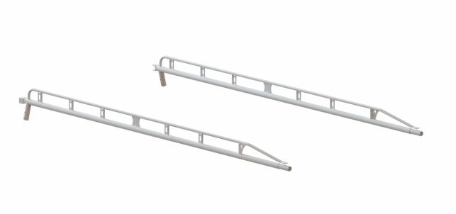 Holman The Pro Rack Side Channel Kit - Short Bed, Crew Cab/Standard Bed, Extended Cab/Long Bed, Regular Cab, White