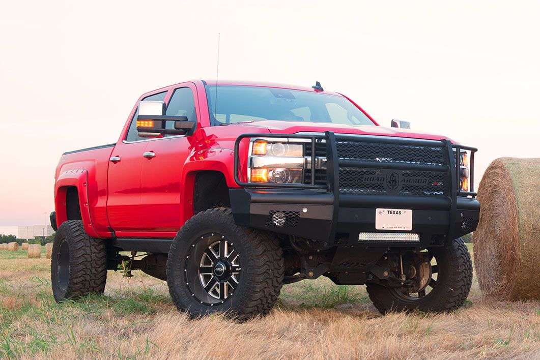 Road Armor Vaquero Front Non-Winch Bumper Full Guard 2015-2019 Chevrolet 2500 3500 - 315VF6B