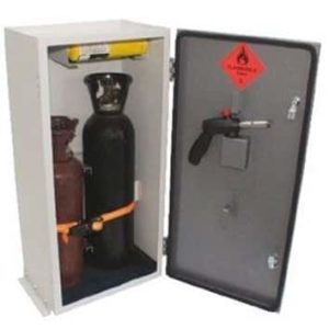 Rola-Case Vented Gas Cabinet - 16.5" W x 34.4" H x 12.2" D