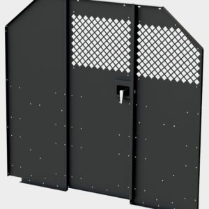 Partition Center Panels - Masterack Standard Steel Partition with Hinged Door - 027088KP