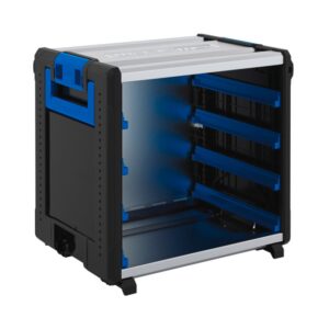 Sortimo WorkMo 24-500 with 8 service case rails