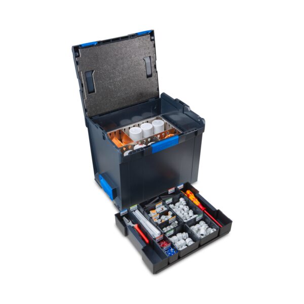 Sortimo L-BOXX 374 G including divider set 4F and 12 insetboxes H63 - Image 4