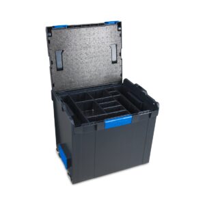 Sortimo L-BOXX 374 G including divider set 4F and 12 insetboxes H63