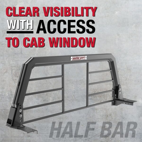 Weather Guard Half Bar Headache Rack - Image 2