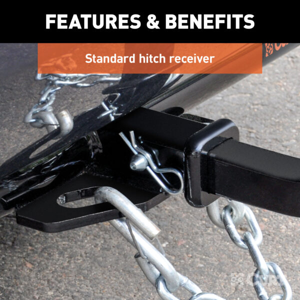 CURT Class 2 Trailer Hitch, 1-1/4" Receiver, Select Ford Transit Connect - 12123 - Image 3