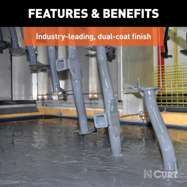 CURT Class 3 Hitch, 2", Select Dodge, Freightliner, Mercedes-Benz Sprinter 2500, 3500 - 13358 - Image 4