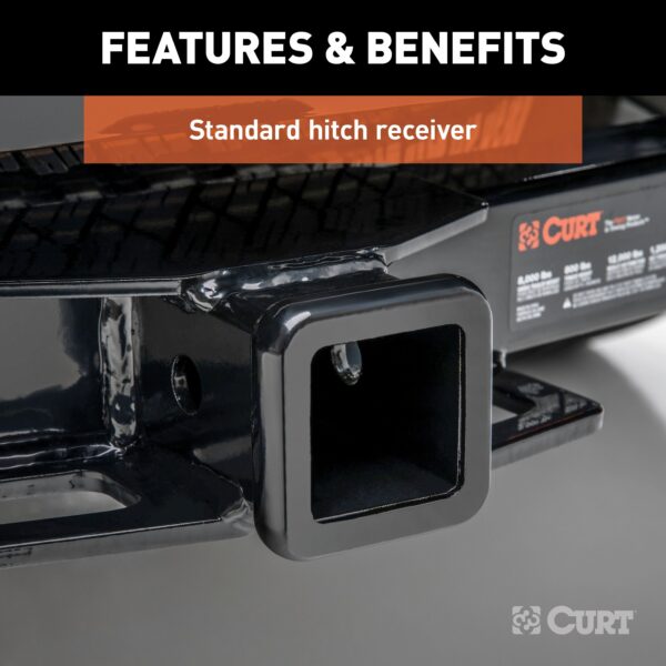 CURT Class 4 Trailer Hitch, 2" Receiver, Select Ford F-150 - 14017 - Image 3