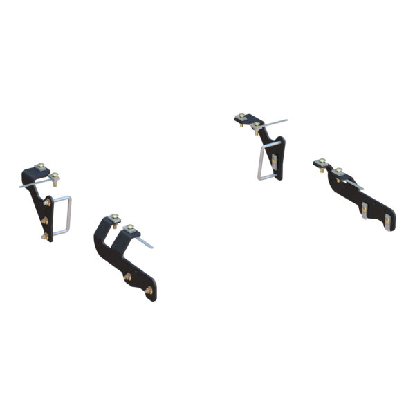 CURT Custom 5th Wheel Brackets, Select Ram 1500 - 16307