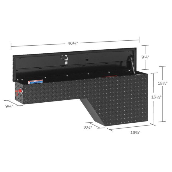 Weather Guard Aluminum Truck Wheel Well Box - Driver Side - Image 2