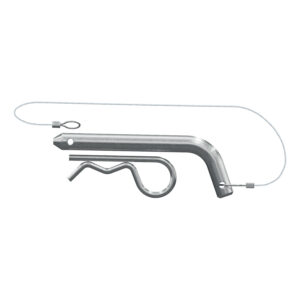 CURT Replacement Pin & Lanyard for QuickPin Coupler - 19272