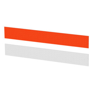 Luverne 15" Reflective Red & White Conspicuity Tape