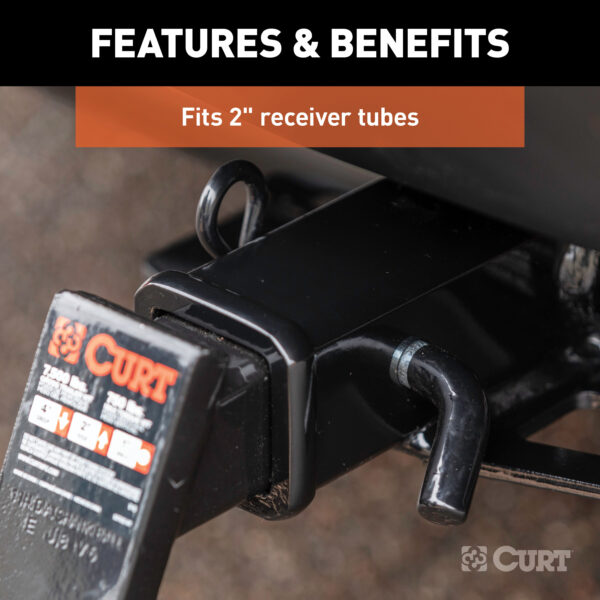 CURT 5/8" Hitch Pin (2" Receiver, Zinc with Rubber Grip, Packaged) - 21511 - Image 4