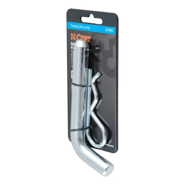 CURT 5/8" Hitch Pin (2" or 2-1/2" Receiver, Zinc, Packaged) - 21581