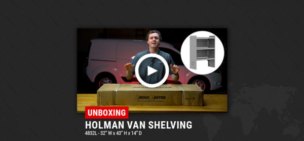 Unboxing Holman Van Shelving 4832L