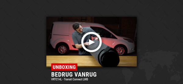 Unboxing BedRug VanRug for Ford Transit Connect LWB