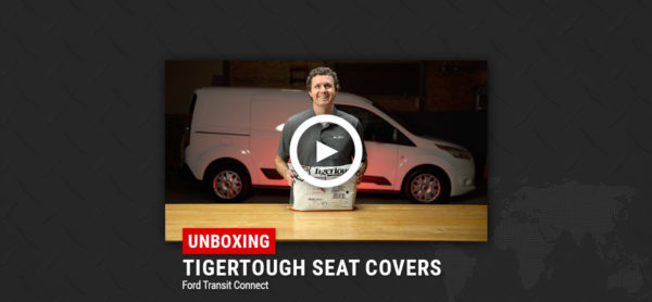 Unboxing TigerTough Seat Covers for Ford Transit Connect
