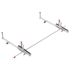 EZGLIDE2™ Fixed Drop-Down Ladder Rack for Transit, NV, Express/Savana and E-Series Vans (Low Roof) - 2271-3-01