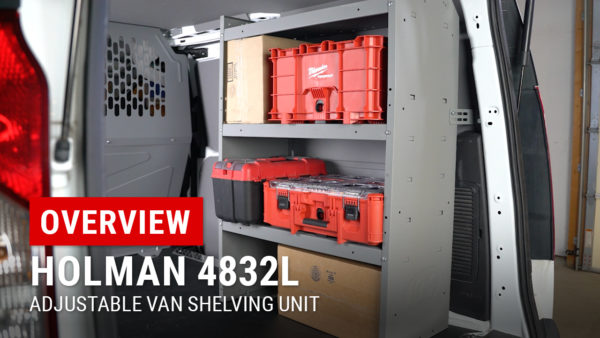 Holman 4832L Van Shelf Overview