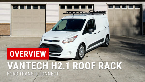 Vantech H2.1 Roof Rack Overview – Ford Transit Connect