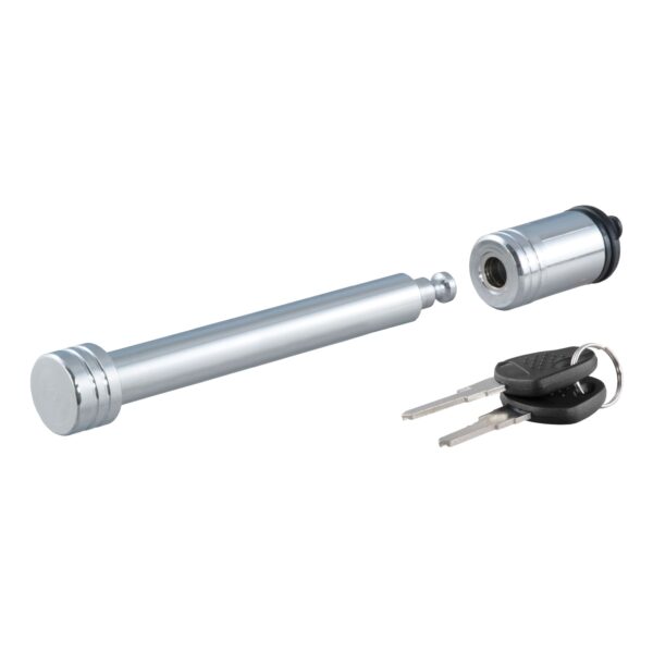 CURT 5/8" Hitch Lock (3" Receiver, Barbell, Chrome) - 23025