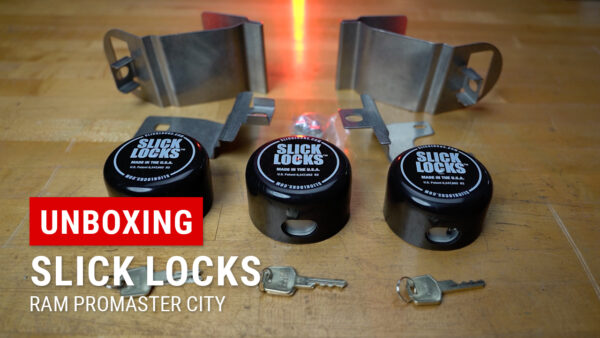 Unboxing Slick Locks for RAM ProMaster City Cargo Vans