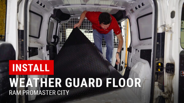 Installing Weather Guard Floor in RAM ProMaster City Cargo Van