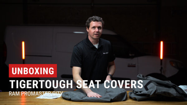 Unboxing TigerTough Seat Covers for RAM ProMaster City