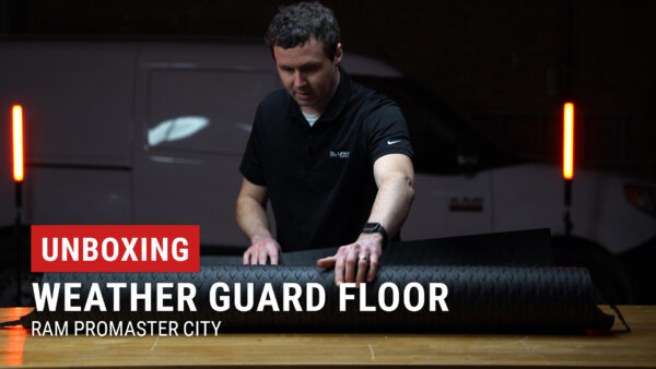 Unboxing Weather Guard Floor for RAM ProMaster City