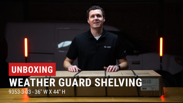 Unboxing Weather Guard Adjustable Shelving Unit