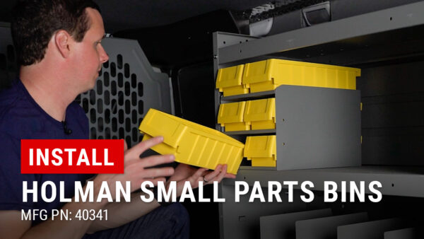 Installing a Holman Small Parts Bin Kit
