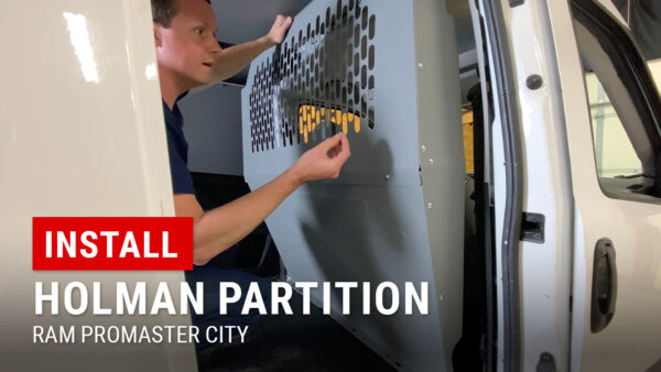 Installing a Holman Partition in RAM ProMaster City – 40670