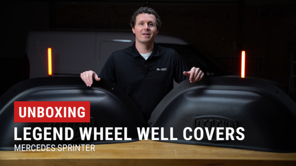 Unboxing Legend Wheel Well Covers for Mercedes Sprinter Vans