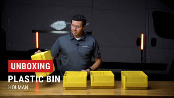 Unboxing Holman Plastic Bin