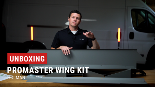 Unboxing Holman Partition Wing Kit for RAM ProMaster