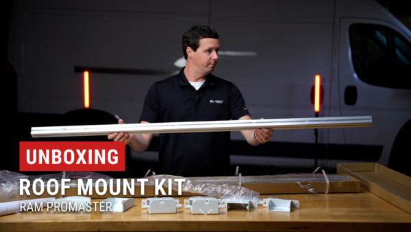 Unboxing Holman Ladder Rack Mount Kit for RAM ProMaster