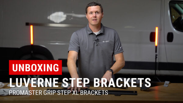 Unboxing Luverne Grip Step XL Brackets for RAM ProMaster