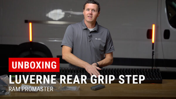 Unboxing Luverne Rear Grip Step for RAM ProMaster